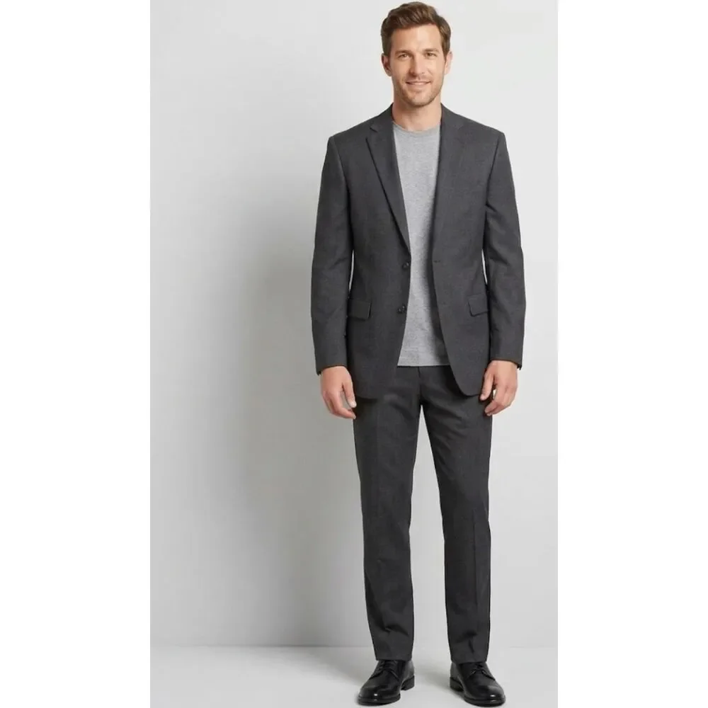 New Merona Classic Relaxed Fit Two Button Suit Jacket Men's Size 38R